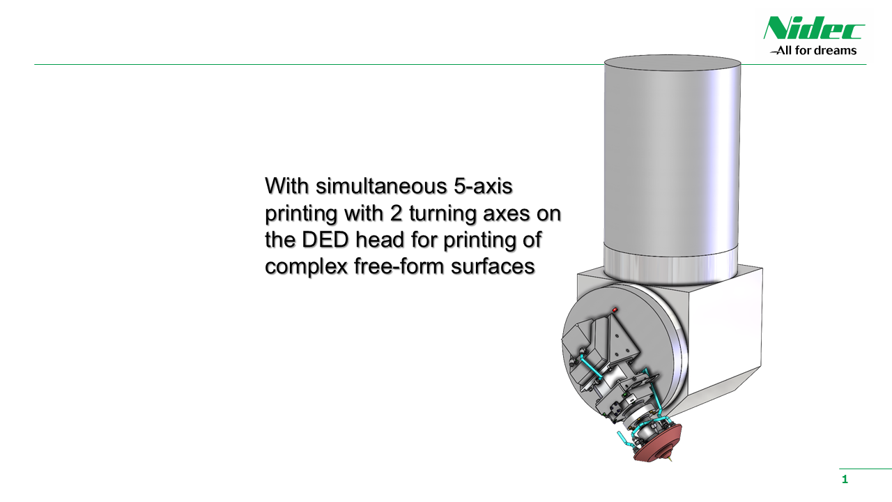 Large Scale Metal 3D Printing: NIDEC LAMDA5000 Update